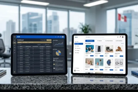 A comprehensive B2B vs B2C Power Pages portal comparison for enterprise digital strategy.